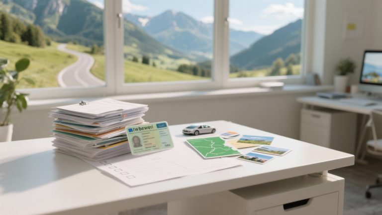 Documenten checklist: rijbewijs, groene kaart en vignetten