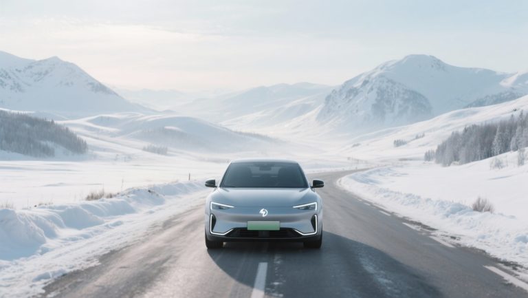Wintervakantie met elektrische auto