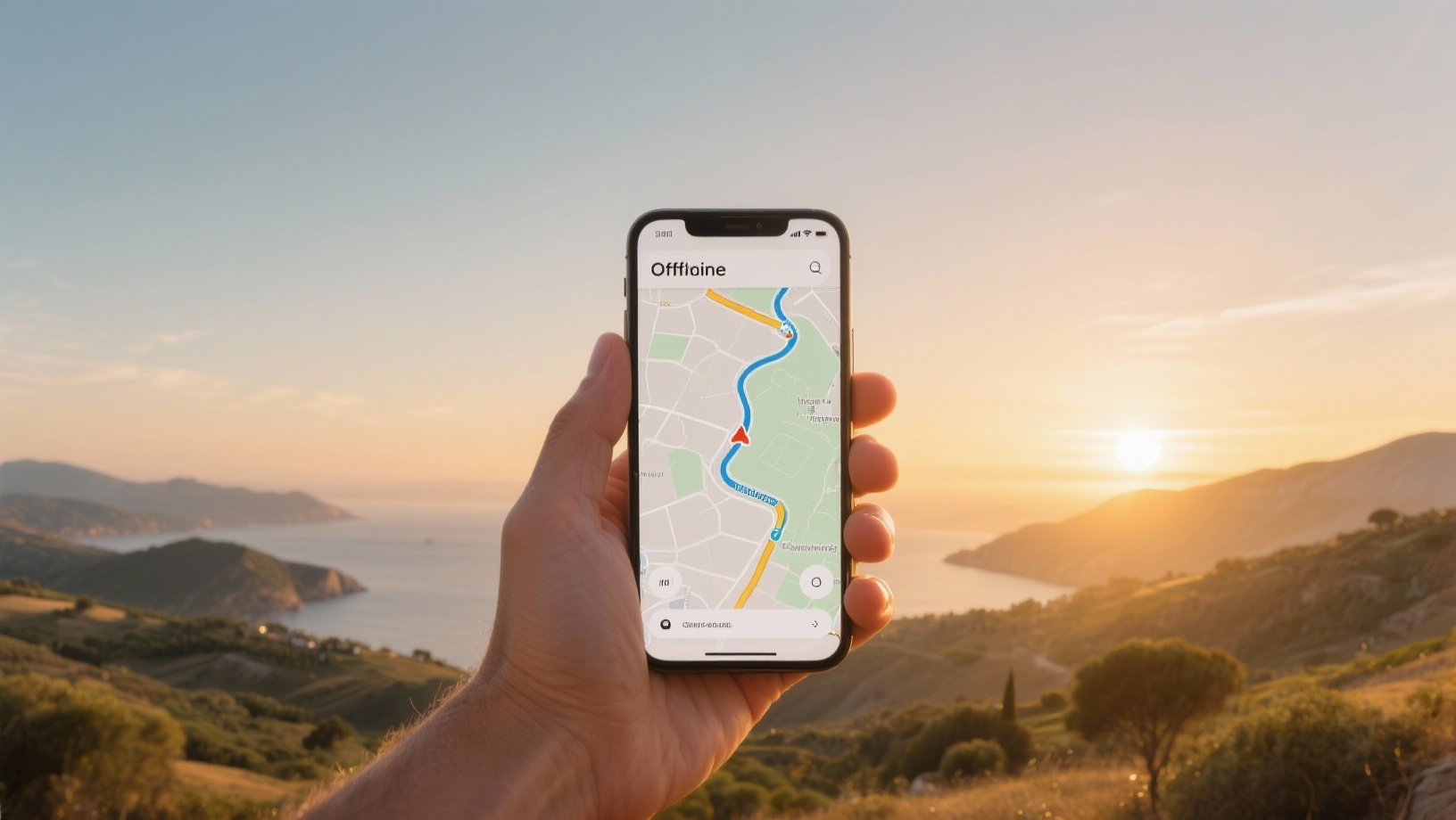 Offline navigatie in het buitenland zonder roamingkosten