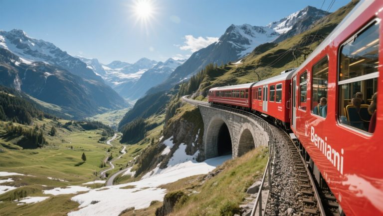 Bernina Express: UNESCO-erfgoed met 55 tunnels en 196 bruggen