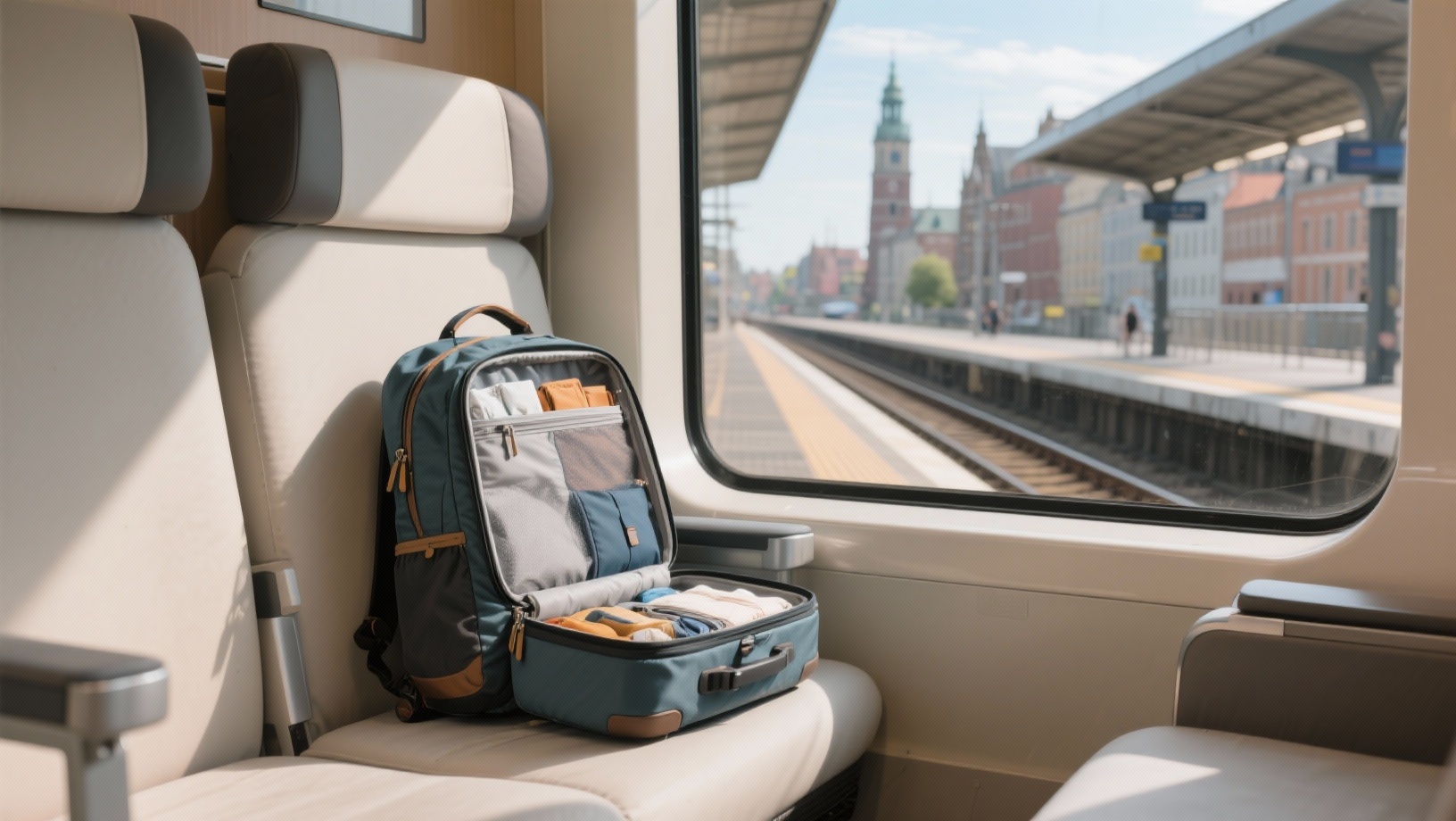 Bagage en praktische tips trein stedentrip