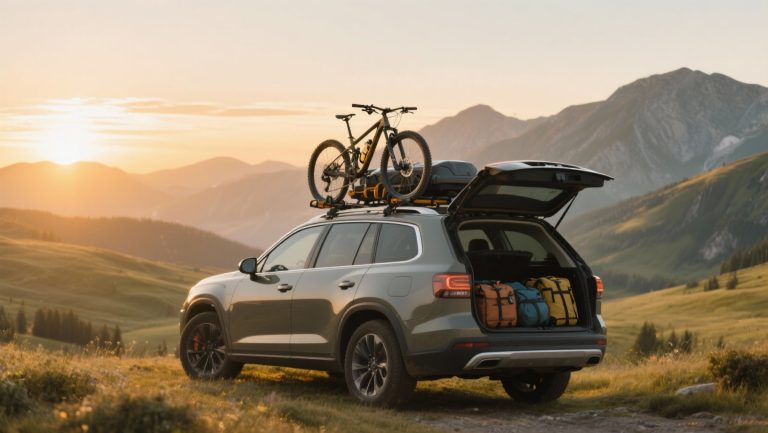 Voorbereiding auto voor bergvakantie