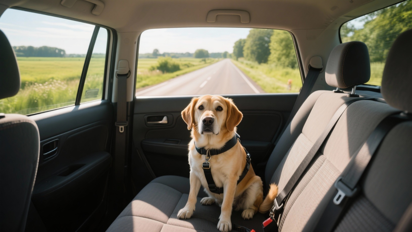 Veilig vervoer hond in de auto
