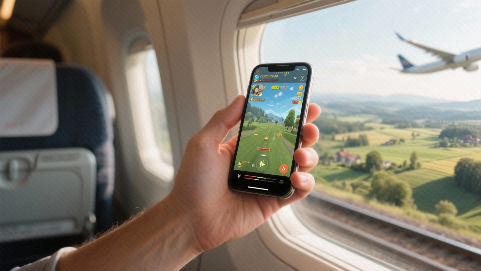 Entertainment en spelletjes onderweg