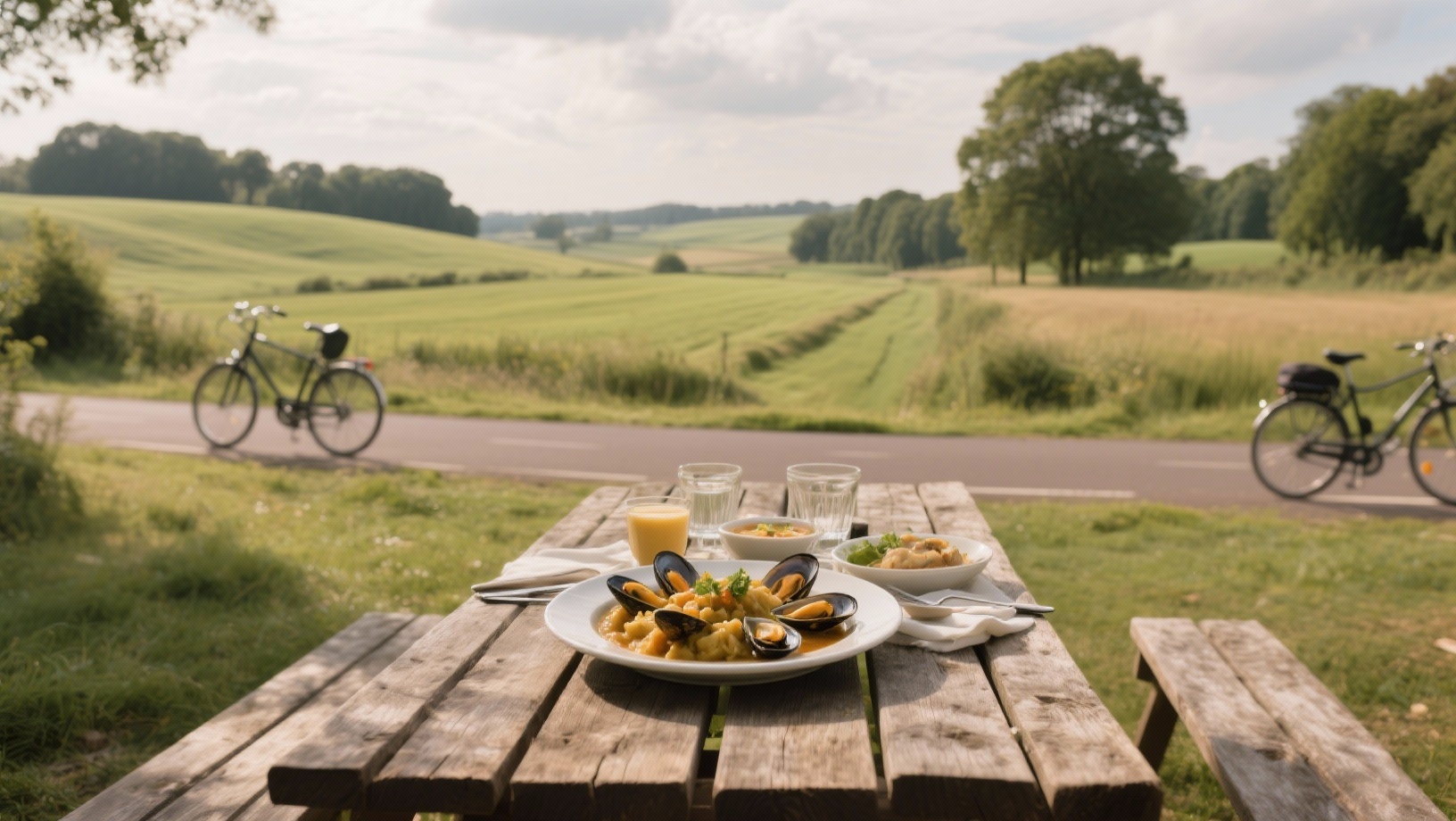 Culinaire stops op fietsroutes België