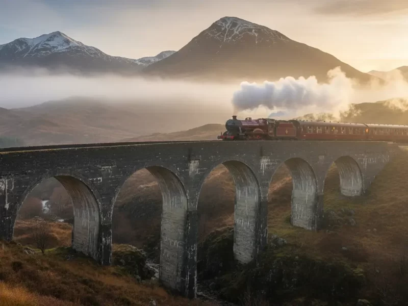 Een oude stenen brug