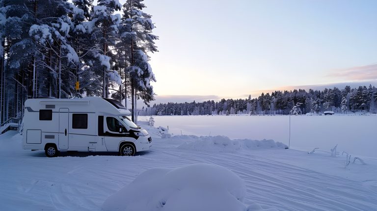 campervakantie in de winter