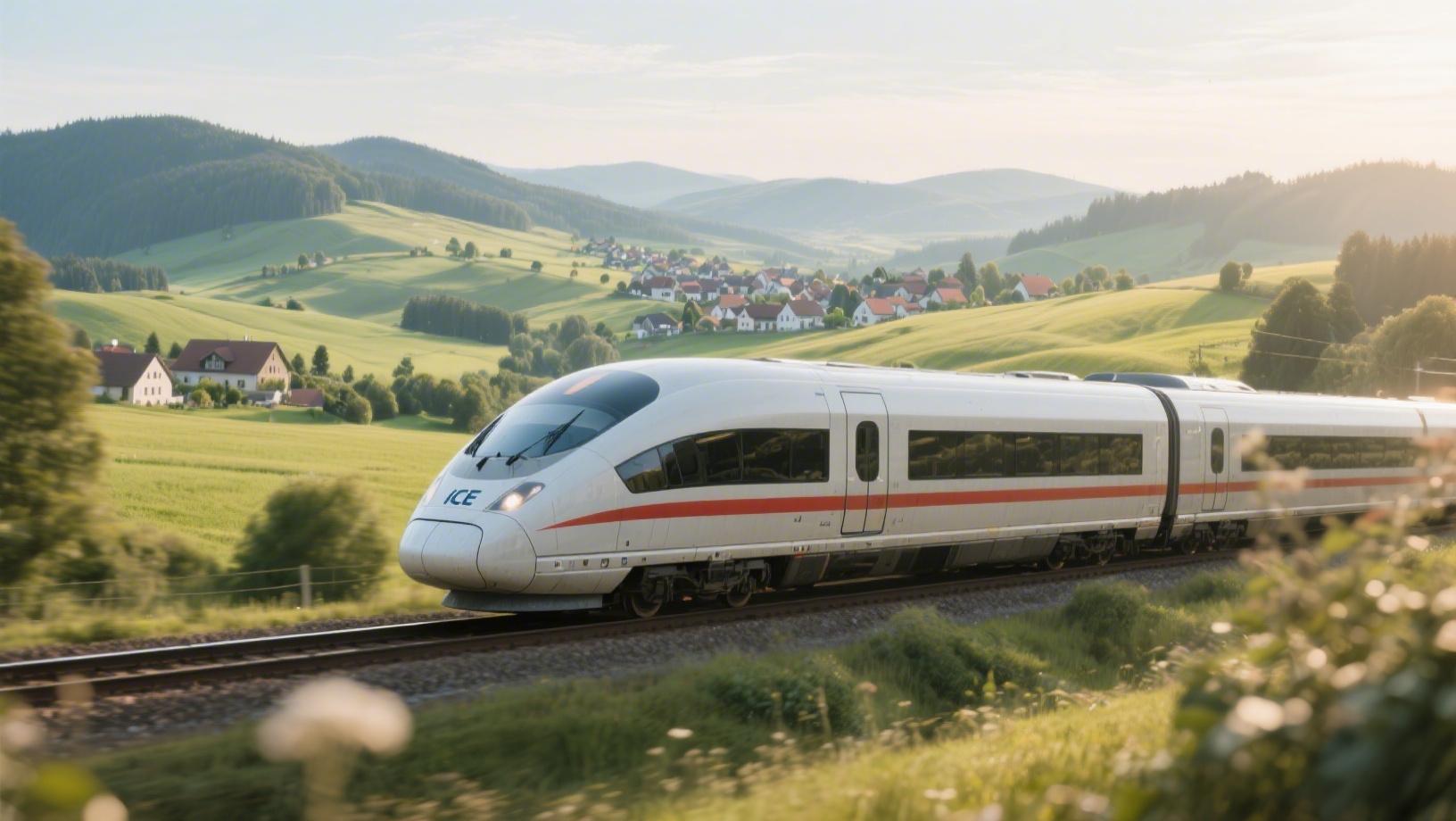 Reizen met de ICE door Duitsland