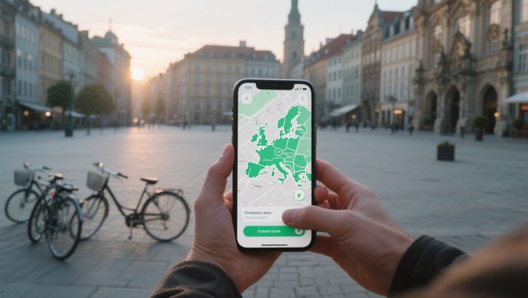 Milieuregels en stickers voor stedentrips