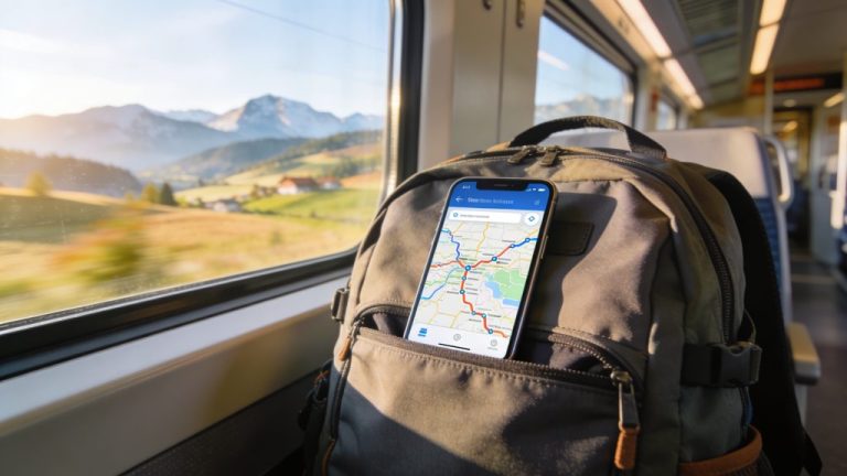 Apps en tools voor treinbackpack planning