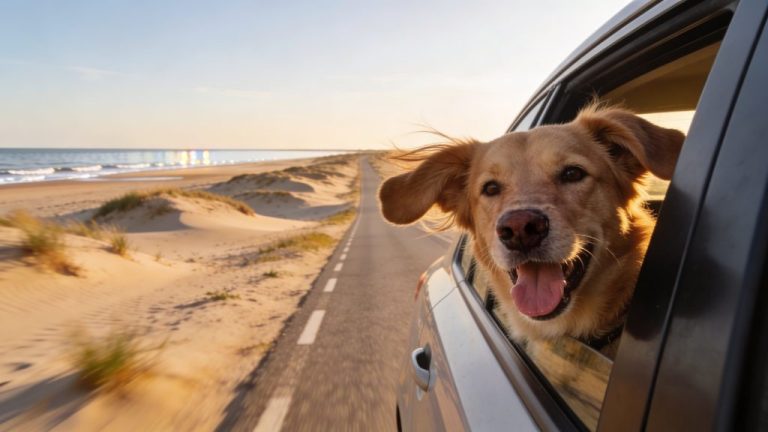 Autovakantie met hond naar de Waddeneilanden
