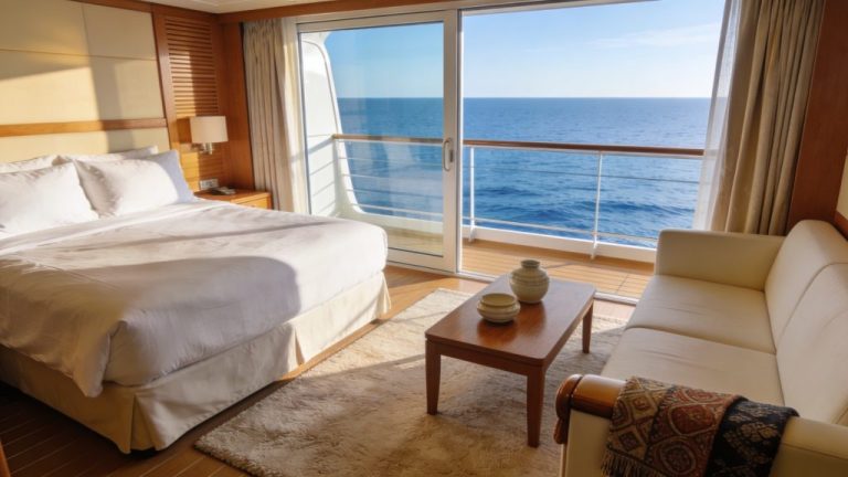 Hutten & accommodaties aan boord