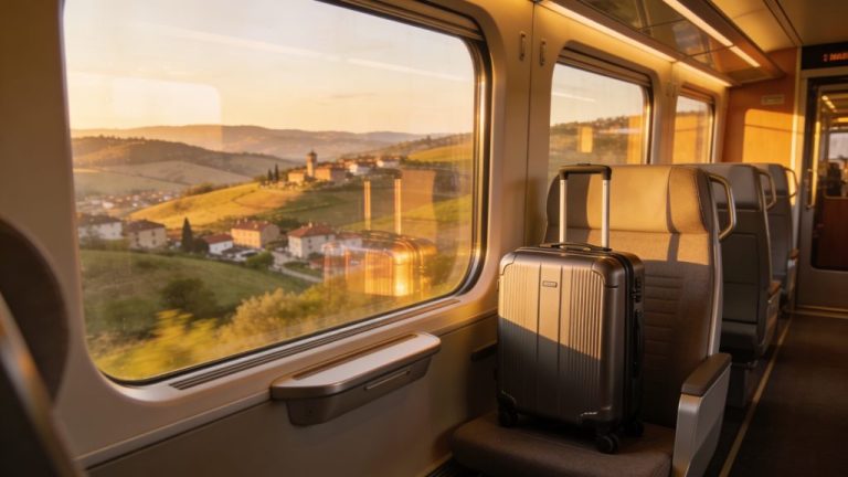 Bagage en Comfort in Interrail Treinen