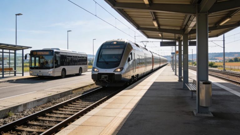 Trein en bus slim combineren op budget