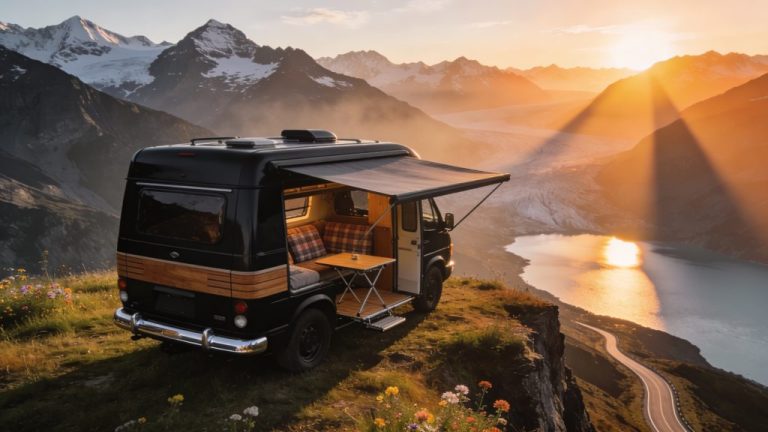 Compacte camper voor de solo reiziger