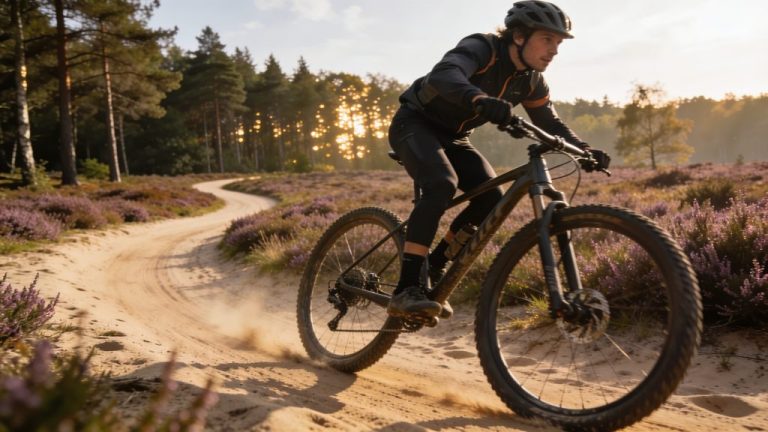 Offroad Fietsen Door Nederlandse Natuurgebieden