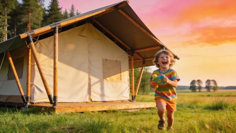 Kindvriendelijke natuurcampings en glampings in Nederland