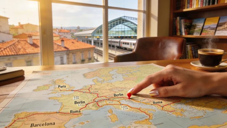 Stedentrips per trein door Europa organiseren