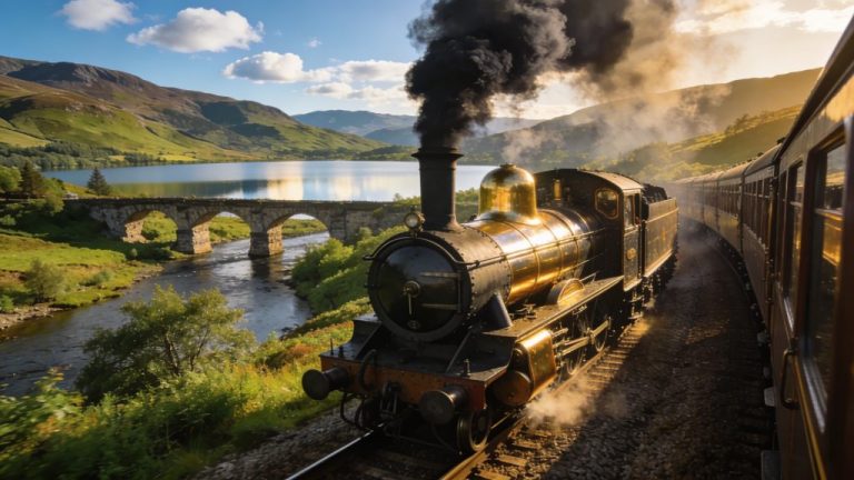 Treinreis door Schotland naar Hooglanden en Edinburgh