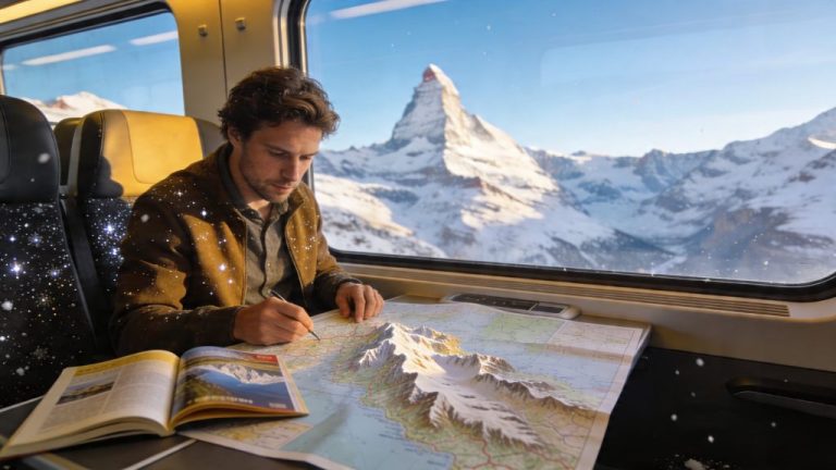 Treinreizen naar de Alpen voor zelfplanners