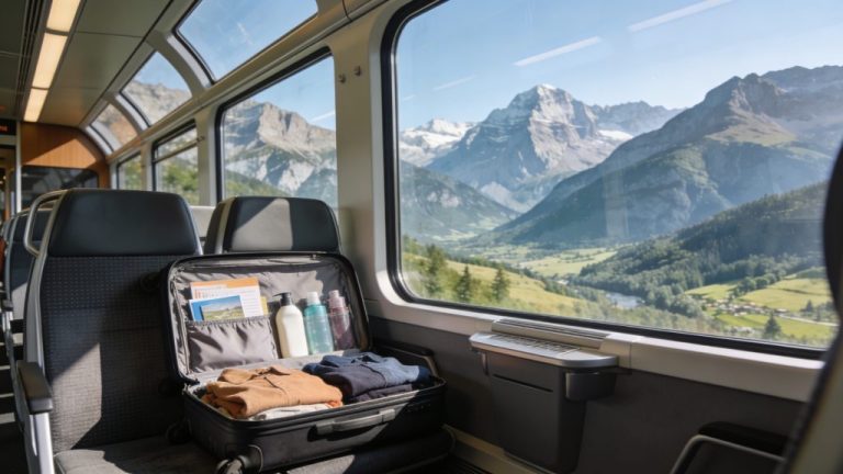 Bagage en praktische tips voor panoramatreinreizen