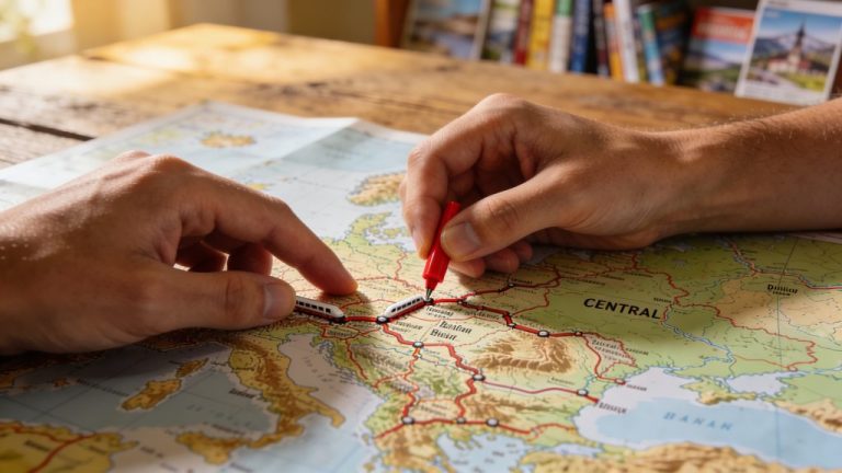 Budget voor een treinvakantie door Centraal-Europa