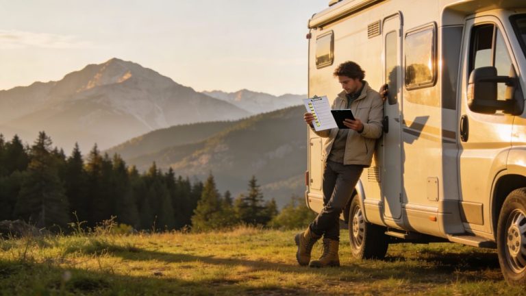 Camperchecklist voor vertrek: voorkom storingen onderweg