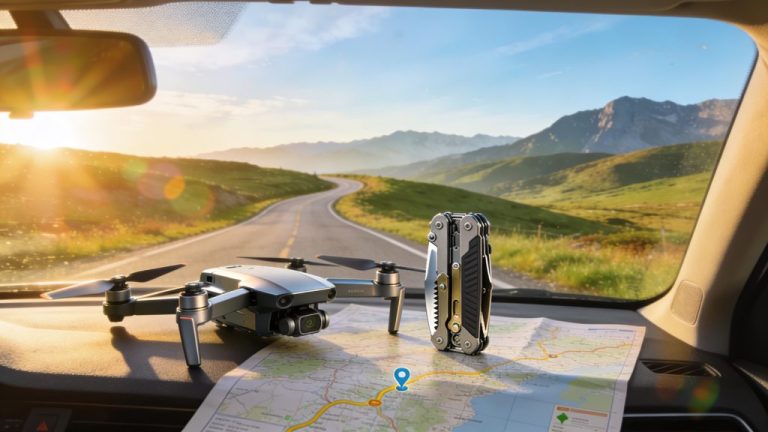 Douane met drones en gadgets op roadtrip