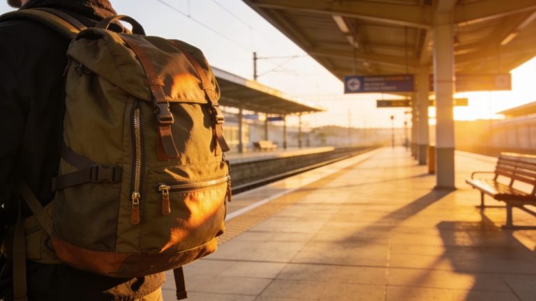 Eerste keer reizen met de trein en een rugzak in 7 stappen