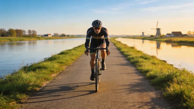 Fietsen langs de Maas door Nederland en België