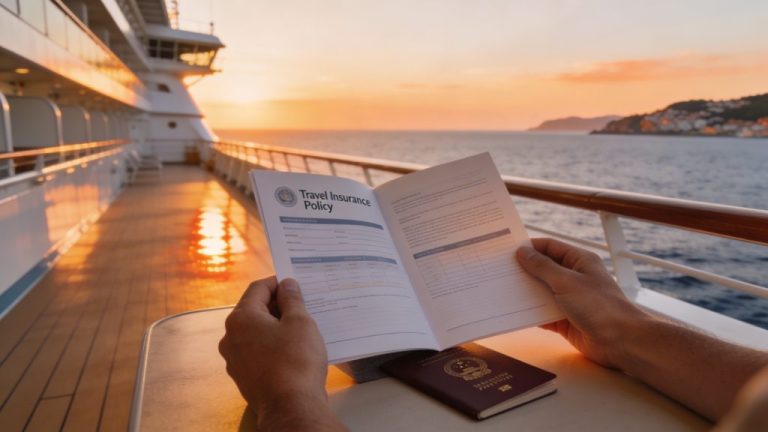 Medische kosten en reisverzekering op een cruise