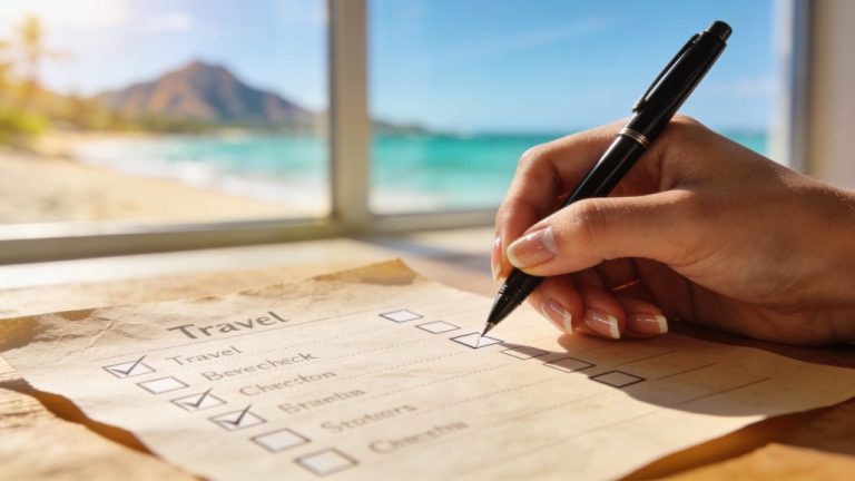 Checklist voor een goed voorbereide reis