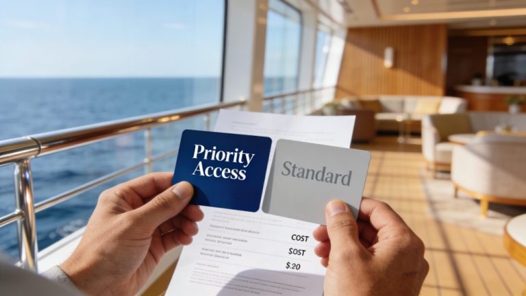 Prioriteitsservices op cruises: wat betaal je echt