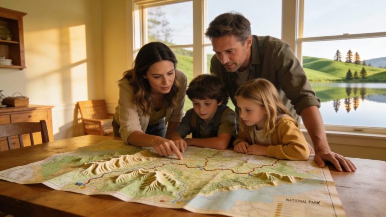 Roadtrips naar natuurparken met kinderen plannen