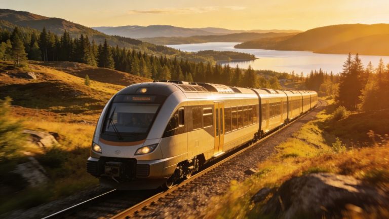 Treinreizen door Scandinavië en de rol van het seizoen