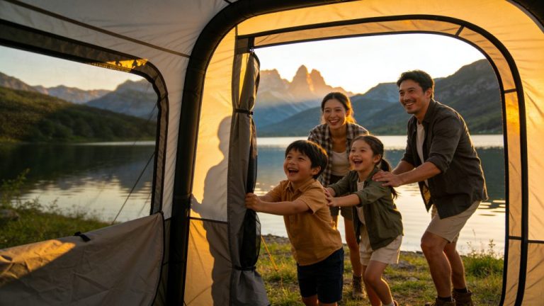 Waarom de alkoofcamper ideaal is voor gezinnen