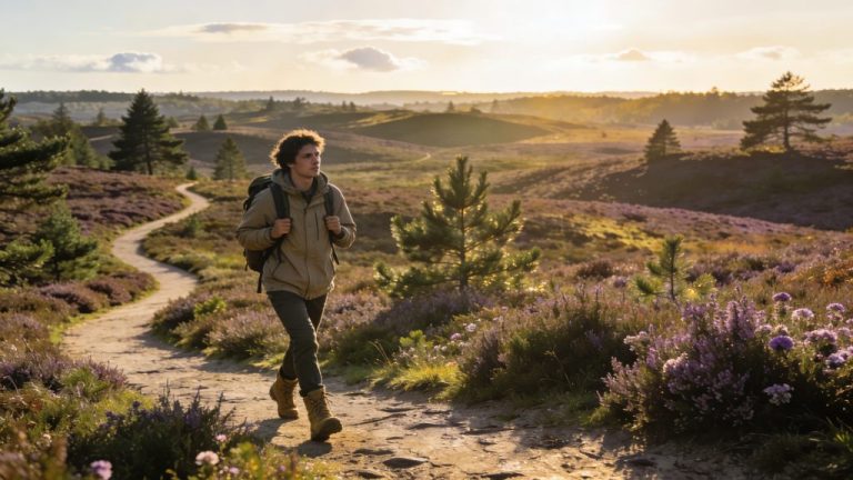 Wandelroutes vanaf campings in Nederland
