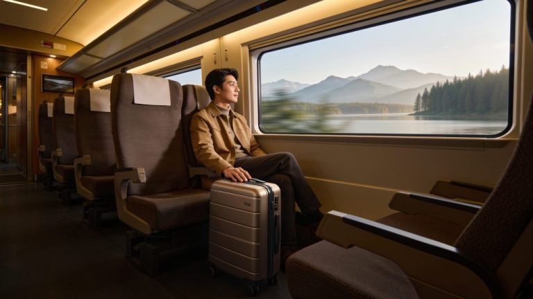 Comfortabel reizen met de juiste bagage op lange treinreizen