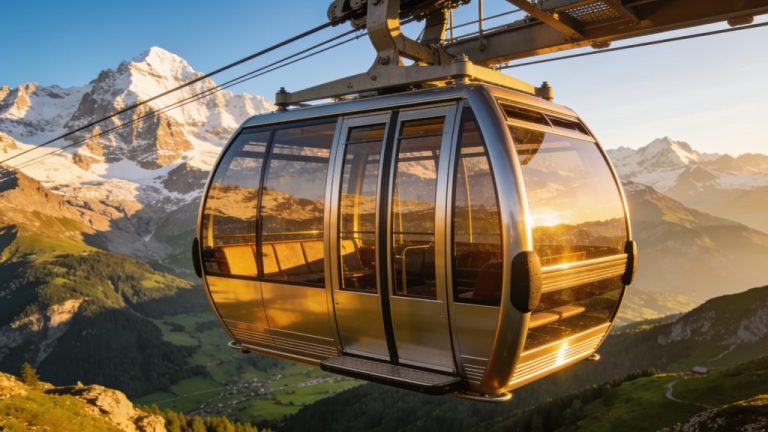 De mooiste kabelbanen in de Alpen
