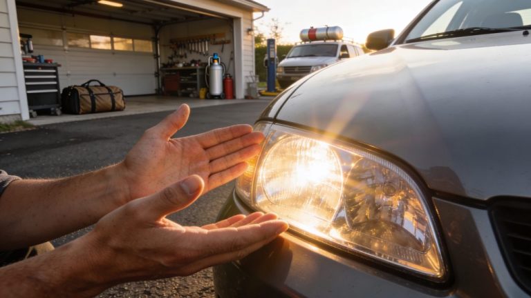 Controleer alle lampen voor veilig reizen