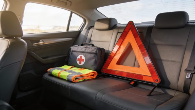 Verplichte en veilige reisitems voor in de auto