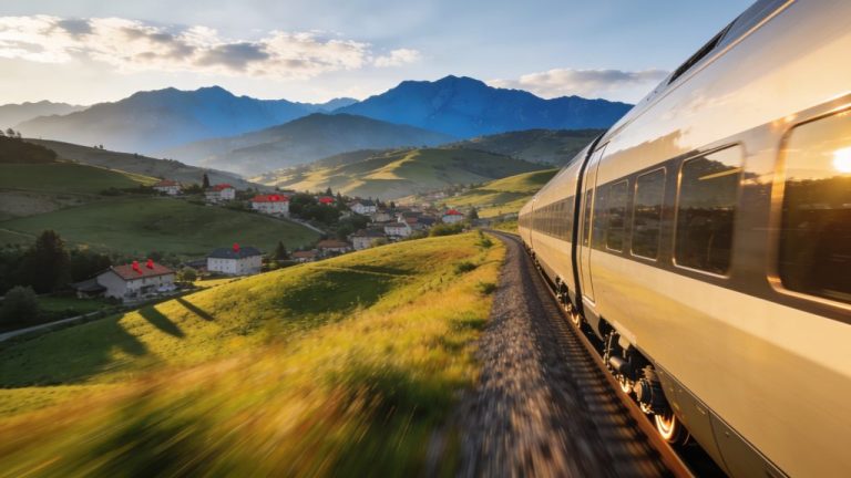 Met de trein van Parijs naar Milaan